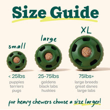 WOOF Pupsicle - Long - Lasting Interactive Dog Toy to Keep Your Pup Distracted - Safe for Dogs - Low - Mess Design - Dog Toys for Large Dogs 25 - 75 lbs