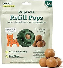 Woof pupsicle refill pops - large 8oz
