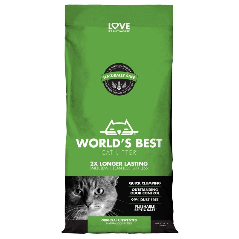 World's Best Cat Litter Clumping Litter Formula - 28 - Pounds