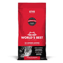 WORLD'S BEST CAT LITTER Multiple Cat Unscented - 8 - Pounds - Natural Ingredients - Long - Lasting Odor Control & Easy Scooping