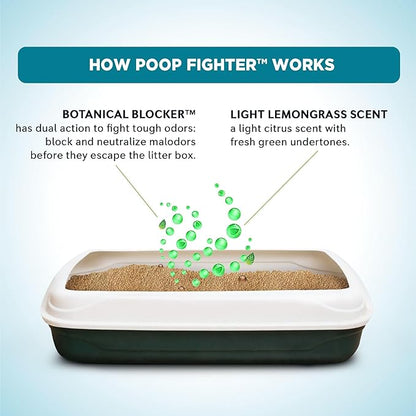 Worlds best cat litter poop fighter maximum odor defense 8lbs