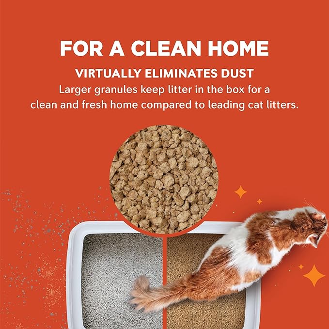 World's Best Low Tracking & Dust Control Multiple Cat Litter, 15 - lb