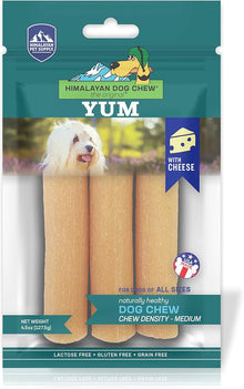 Yum Himalayan dog chew cheese dog