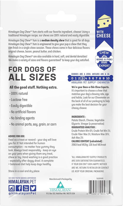 Yum Himalayan dog chew cheese dog