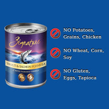 Zignature Trout And Salmon Canned Dog Food 13oz
