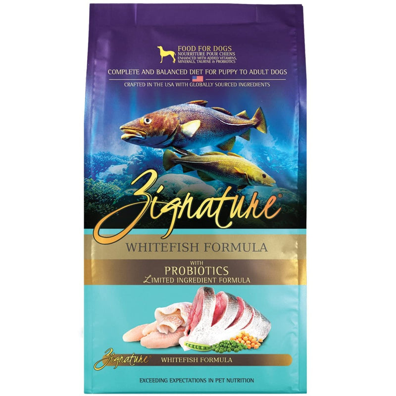 Zignature Whitefish Limited Ingredient Formula Dry Dog Food 12.5lb