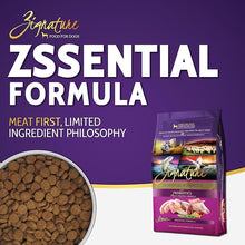 Zignature zessential formula with probiotics multi protein formula,food for dogs 12.5 lbs