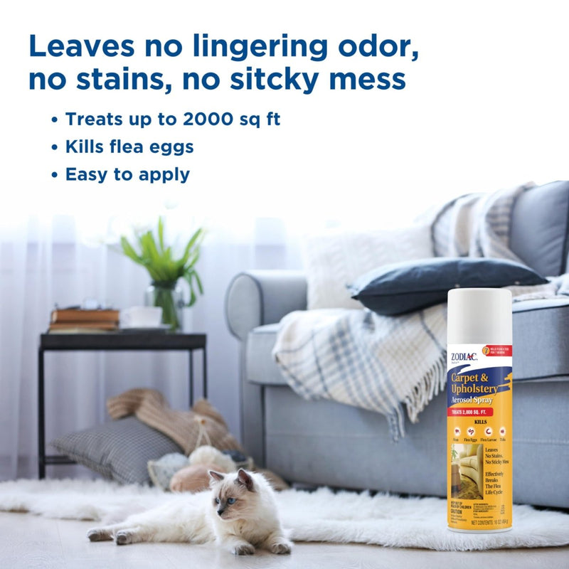 Zodiac Carpet & Upholstery Aerosol Dog Spray - 16 - ounce