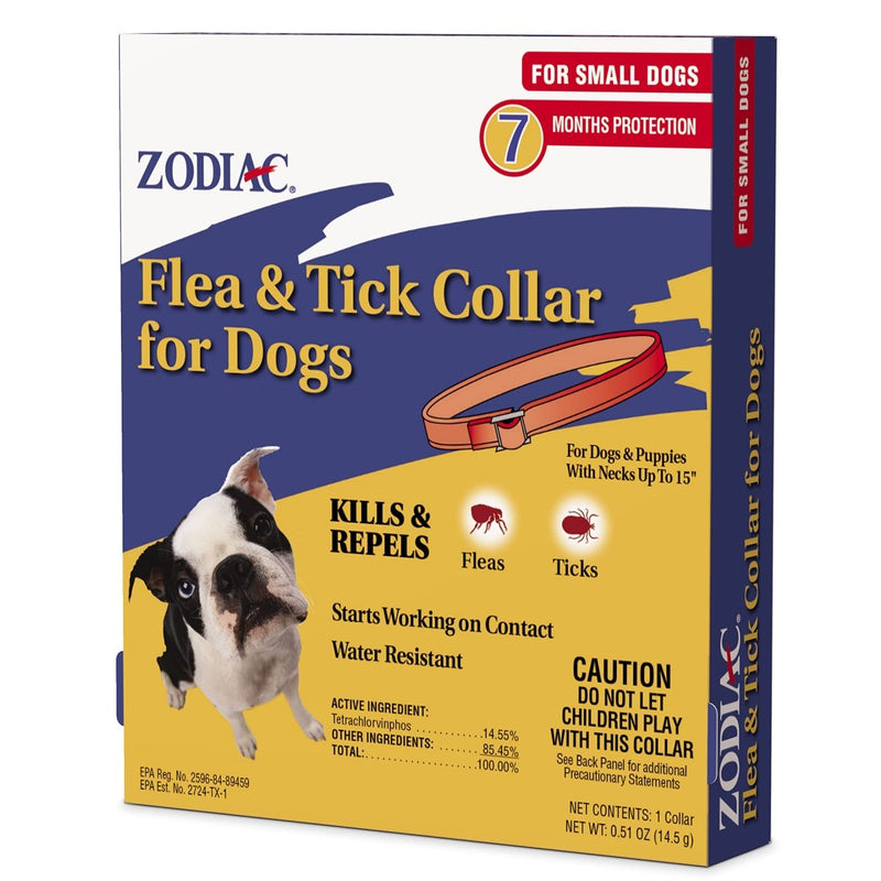 Zodiac Flea and Tick Dog Collar - Small Breed