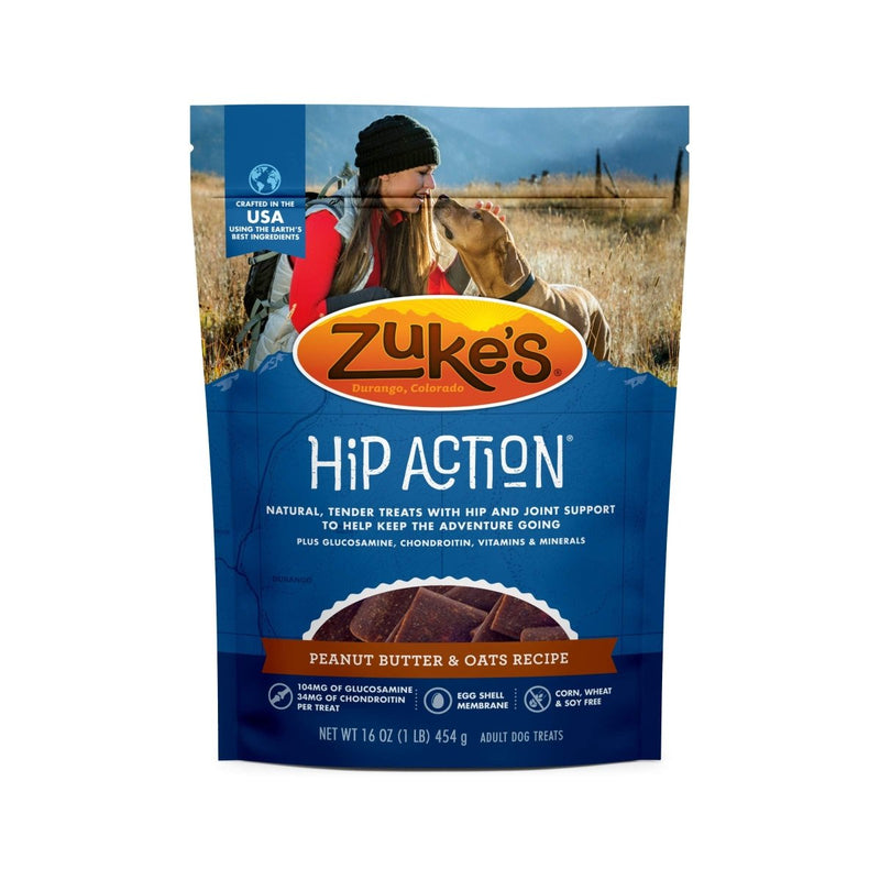 Zuke's Hip Action Hip & Joint Dog Treats Peanut Butter & Oats Recipe