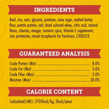 Zukes mini naturals beef recipe dog treats 8oz