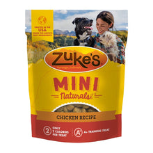 Zuke's Mini Naturals Soft Dog Treats for Training, Soft and Chewy Dog Training Treats with Chicken Recipe