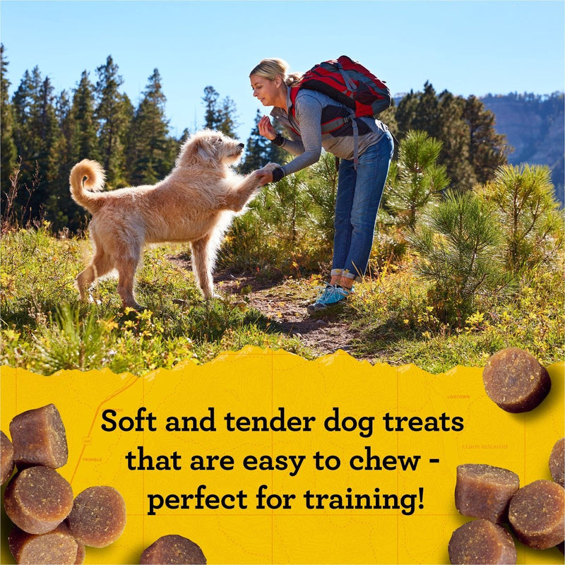 Zuke's Mini Naturals Soft Dog Treats for Training, Soft and Chewy Dog Training Treats with Chicken Recipe