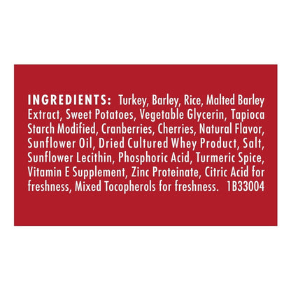 Zuke's Mini Naturals Trees Dog Training Treats Turkey and Cranberry Recipe, Soft Dog Treats