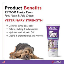 Zymox funky paws paw nose and foot cream for dogs and cat’s fragrance free 3.2oz