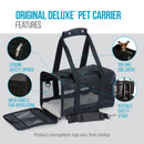 Sherpa Original Deluxe Travel Pet Carrier, Airline Approved & Guaranteed On Board - Black, Small - Rowdy & Archie Pet Food & Supplies Shop